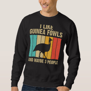 Funny Guinea Fowl For Men Women Guinea Hen Bird Lo Sweatshirt