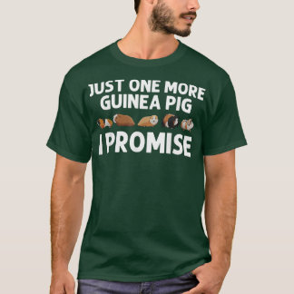 Funny Guinea Pig Art For Men Women Rodent Animal G T-Shirt