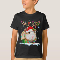 Funny Guinea Pig Christmas Reindeer Christmas Ligh