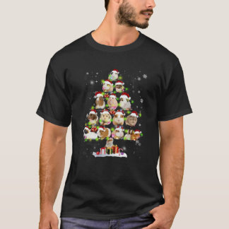 Funny Guinea Pig Christmas Tree Ornament Decor Swe T-Shirt