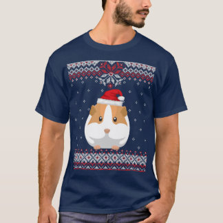 Funny Guinea Pig Christmas Ugly Sweater Guinea Pig