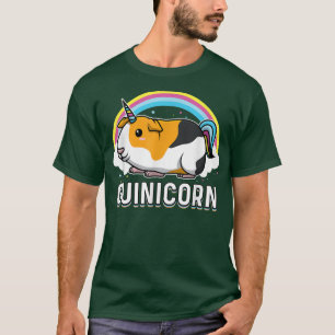 Funny Guinea Pig Gunicorn Rainbow Women Girls Kids T-Shirt