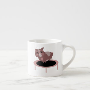 Funny Guinea Pig Gym Fitness Design Espresso Cup
