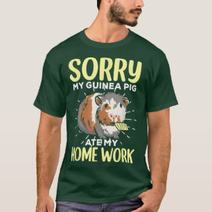 Funny Guinea Pig Lover Graphic for Women and Men G T-Shirt