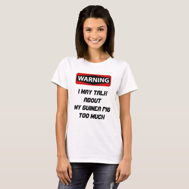 Funny Guinea Pig Shirt (Front Full)