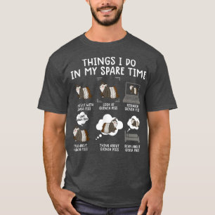 Funny Guinea Pig Shirt Srcastic Humour Guinea Pig
