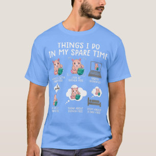 Funny Guinea Pig Shirt Srcastic Humour Guinea Pig 