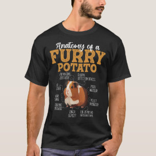 Funny Guinea Pig Shirts - Anatomy Of A Furry Potat