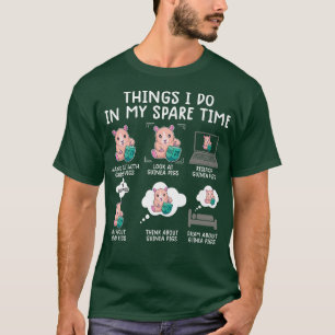 funny guinea pig  srcastic humour guinea pig pet l T-Shirt