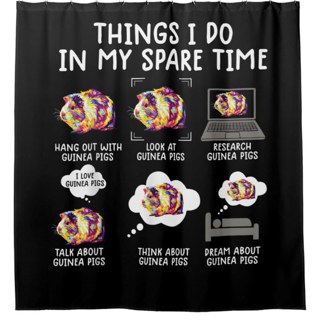 Funny Guinea Pig Things I Do In My Spare Time (Front)