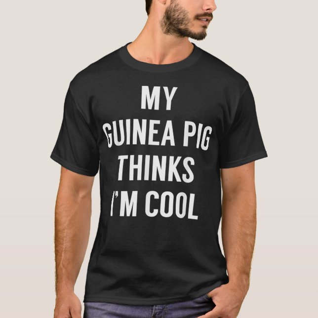 Funny Guinea Pig Tshirt Gift  Guinea Pig Tee  (Front)