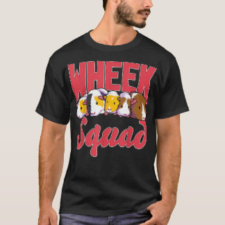 Funny Guinea Pig Wheek Squad Hamster Furry Potato  T-Shirt