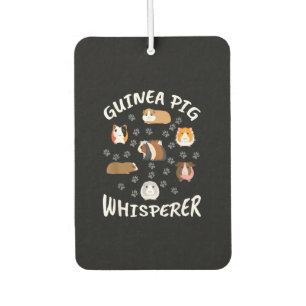 Funny Guinea Pig Whisperer Lovers Air Freshener