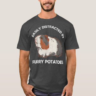 Funny Guinea Pigs Lover Wheek Furry Potato Guinea T-Shirt