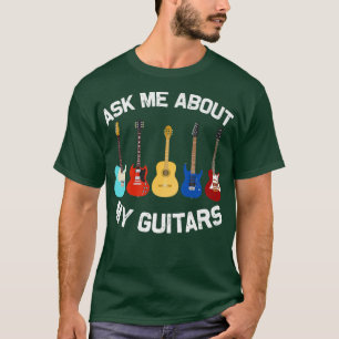 Funny Guitar Art Men Women Guitar Lovers Players G T-Shirt
