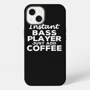 Funny Guitar Bass Players Gift Coffee Lovers iPhone 13 Case