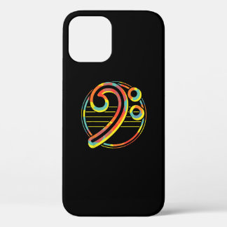 Funny Guitar Lovers |Guitar Music Lover Bass Cleff iPhone 12 Pro Case