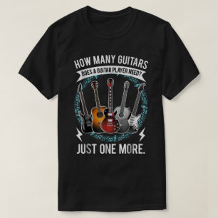 Funny Guitar Player Quote Design T-Shirt