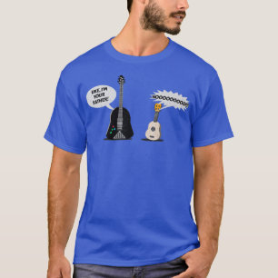 Funny Guitar Uke Vintage Music  T-Shirt
