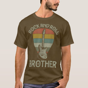 Funny Guitarist Brother s, Sibling Bro Guitar Play T-Shirt