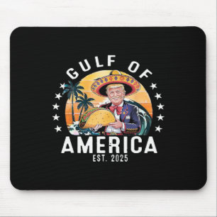 Funny Gulf Of Us.america Est 2025 President Trump Mouse Pad