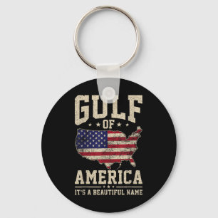Funny Gulf Of Usa America Vintage Gulf Of Mexico U Keychain