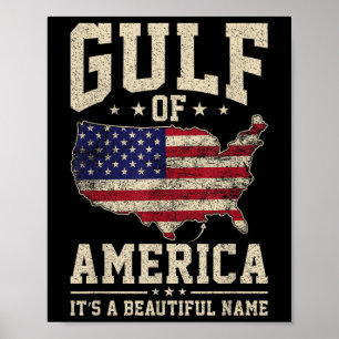 Funny Gulf Of Usa America Vintage Gulf Of Mexico U Poster