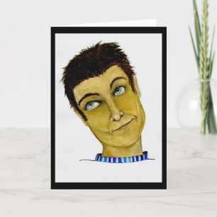 Funny Guy Either the Windshield Wiper or the Bug Card