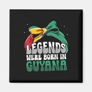 Funny Guyanese Flag Guyana  Magnet