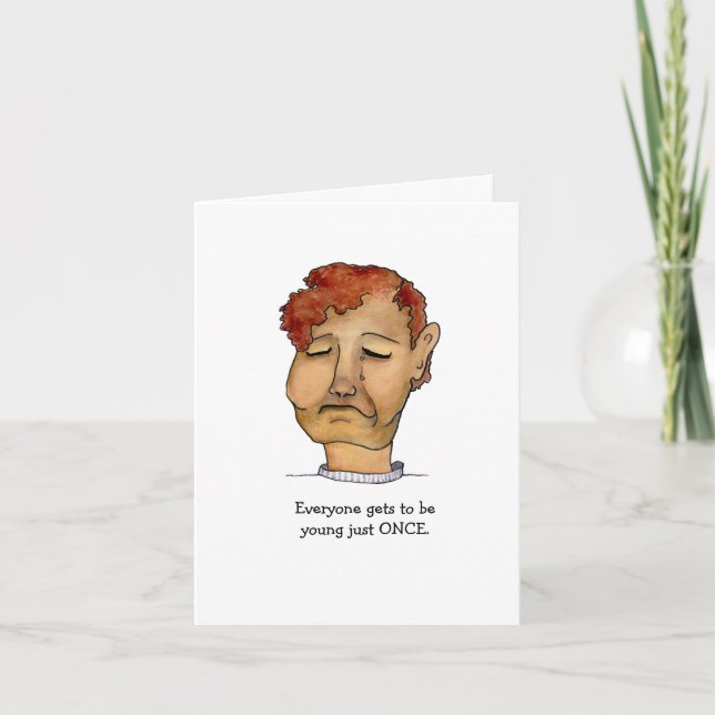 Funny Guy's Turn is Over Card (Front)
