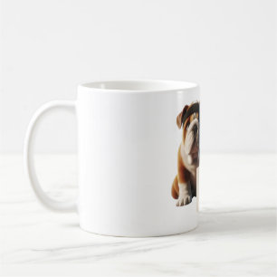 Funny Gym Bulldog Mug – Workout Dog Coffee Cup