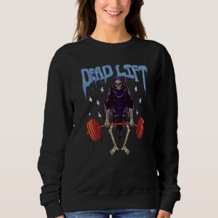 Funny Gym - Grim Reaper Deadlift Workout - Occult Sweatshirt