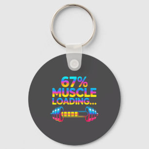 Funny Gym Meme 67  Keychain