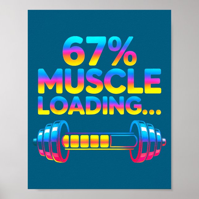 Funny Gym Meme 67  Poster (Front)