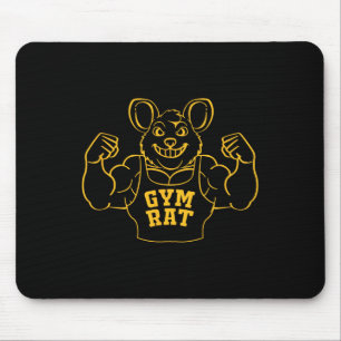 Funny Gym Rat Bodybuilding For Gym Lovers  Mouse Pad