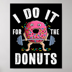 Funny Gym Weightlifting Bodybuilding Deadlift Work Poster