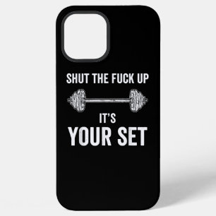 Funny Gym Workout Its Your Set Quote iPhone 12 Pro Max Case