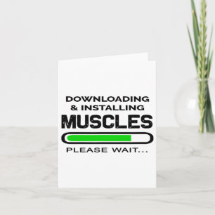 Funny Gym Workout Tee downloading And Installing M Card