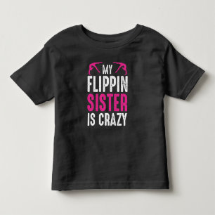 Funny Gymnast Brother Sister Gymnastics Tumbling Toddler T-shirt