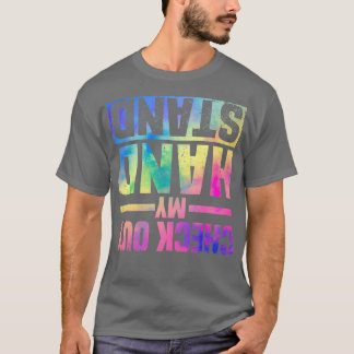 Funny Gymnastics Humour Gymnast Check Out My T-Shirt