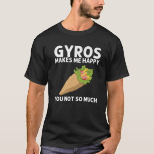 Funny Gyros For Men Women Gyro Meat Pita Doner Keb T-Shirt