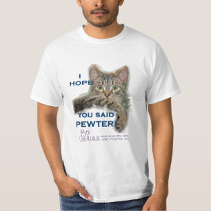 FUNNY HAHA says REAL MEN ADOPT! T-Shirt