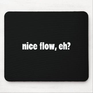 Funny Hair Meme - Sports - Hockey Hair - Flow Mouse Pad