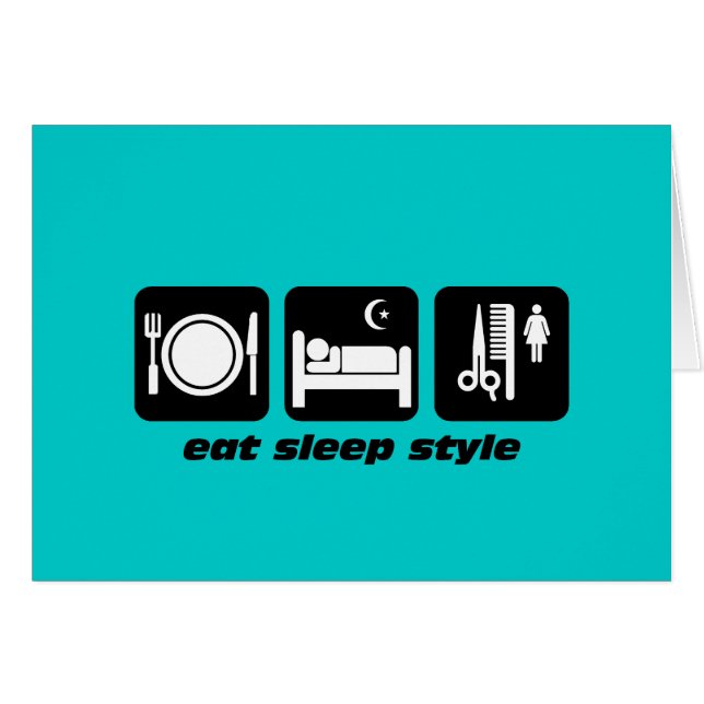 Funny hair stylist (Front Horizontal)