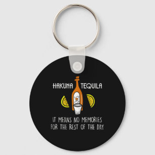 Funny Hakuna Tequila Taco Lover Cinco De Mayo Gift Keychain