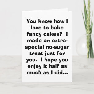 Funny Half-pizza Birthday Card