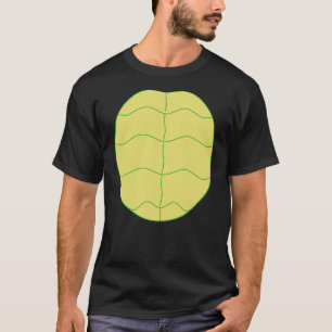 Funny Halloween Animal Belly Turtle Shell Costume  T-Shirt