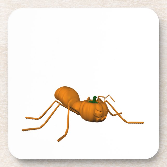 Funny Halloween Ant Coaster (Front)