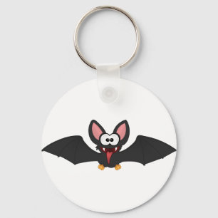 Funny Halloween Bat Keychain