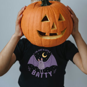 Funny Halloween Batty Bat Pun T-Shirt